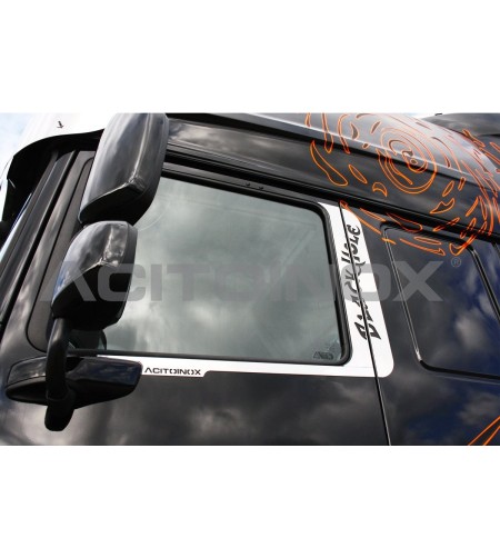 Inox Delar - Acitoinox - Profile Dörr - Set - DAF - XF - 106 - 2013-2021
