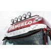 DAF XF 105, XF 106 Solskydd 2MM med LED - 043D4 - Lights and Styling