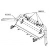 EXTRALIGHT FITTING installation kit for LED bars ø60mm tubes (3 sets) - 888533 - Beugels & Bevestiging - Verstralershop