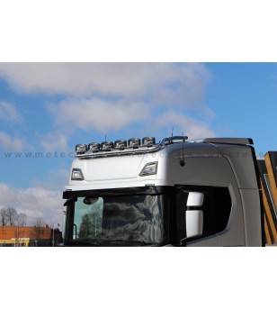 Roof bar - Metec - Wide - 6 clamps - Scania - G/P/R/S - Normal-Highline - 2016+