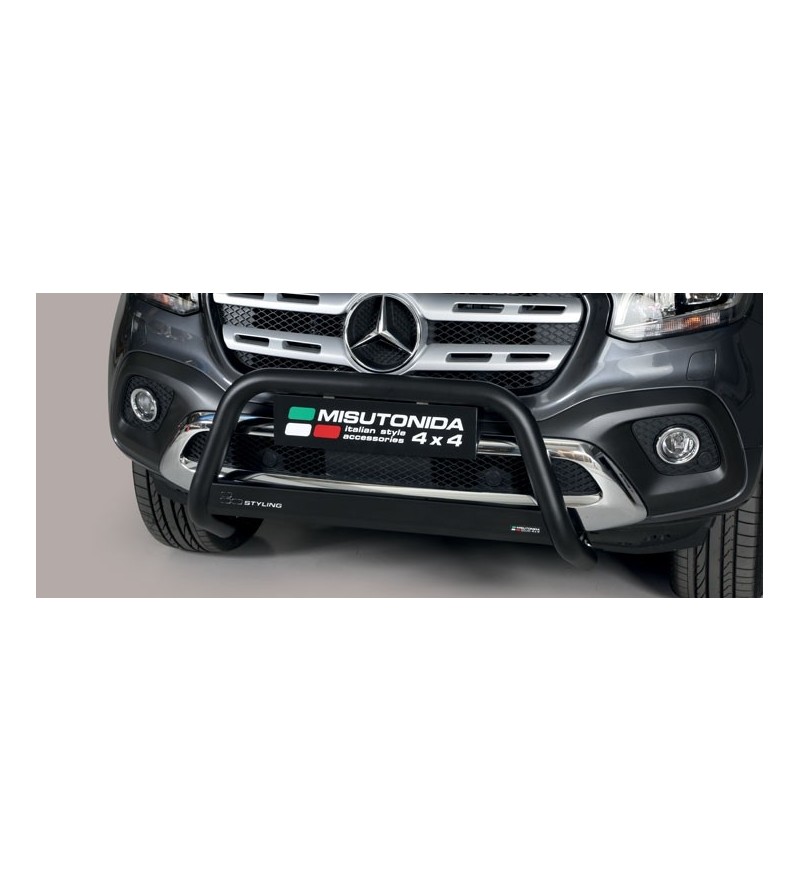 Bullbar - Misutonida - Medium - EU - Zwart mat - Mercedes - X-Class - 2017-2020 Bullbar - Misutonida - Medium - EU - Zwart mat - Mercedes - X-Class - 2017-2020