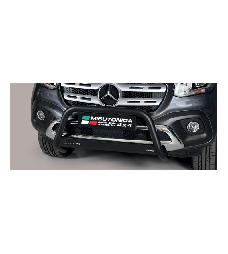 X-Class 2017- EC Approved Medium Bar Inox Black Coated - EC/MED/428/PL - Lights and Styling