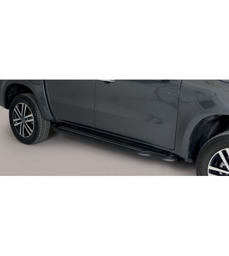 X-Class 17- Sidesteps Inox Black Coated - P/428/PL - Lights and Styling