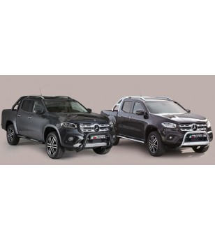 Rollbar - Misutonida - Roll Bar Mark - inscripted - Svart Matt - Mercedes - X-Class - 2017-2020