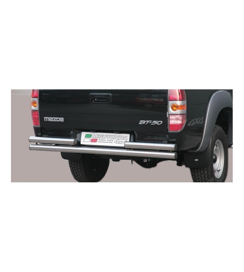 BT50 Double Cab 07-09 Double Rear Protection - 2PP/195/IX - Lights and Styling