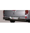 L200 Double Cab 10-14 Double Rear Protection - 2PP/260/IX - Rearbar / Opstap - Verstralershop