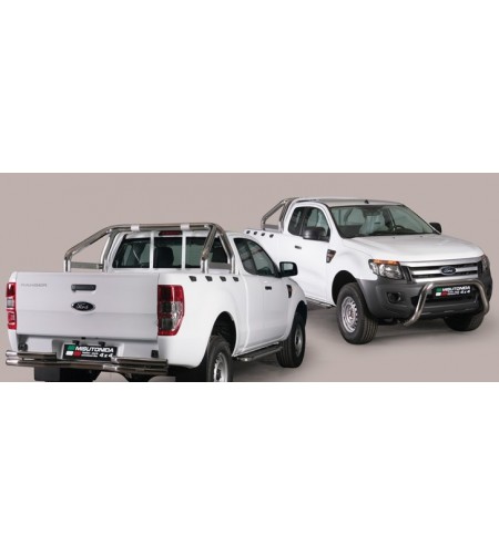 Rearbar - Misutonida - Double - Ford - Ranger - Super Cab - 2012-2015