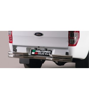 Ranger Super Cab 12- Double Bended Rear Protection - DBR/330/IX - Lights and Styling