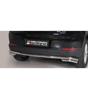 Tiguan 11-15 Double Rear Protection - DP2/355/IX - Sidebar / Sidestep - Verstralershop