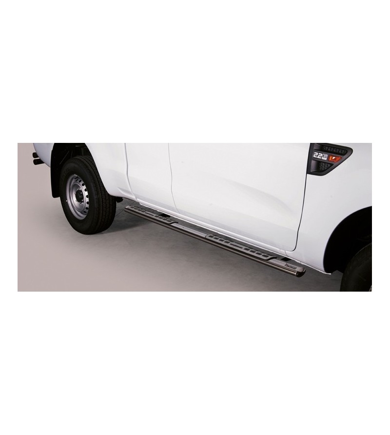 Ranger Super Cab 12- Design Side Protection Oval - DSP/330/IX - Lights and Styling