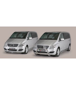 Mercedes Viano SWB 2010+ Design Side Protection Oval