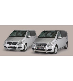 Mercedes Viano SWB 2010+ Design Side Protection Oval - DSP/344/IX - Sidebar / Sidestep - Verstralershop