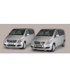 Mercedes Viano SWB 2010+ Design Side Protection Oval - DSP/344/IX - Sidebar / Sidestep - Verstralershop