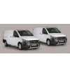 Mercedes Vito SWB 2015+ Design Side Protection Oval - DSP/344/VE - Sidebar / Sidestep - Verstralershop