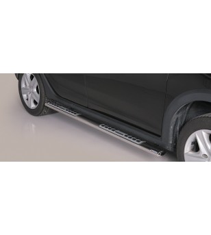 Sandero Stepway 2013- Design Side Protection Oval - DSP/347/IX - Sidebar / Sidestep - Verstralershop