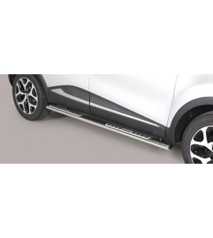 Captur 2018- Design Side Protection Oval - DSP/352/IX - Sidebar / Sidestep - Verstralershop