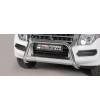 Pajero 2015- EC Approved Medium Bar Inox ø63 - EC/MED/385/IX - Lights and Styling