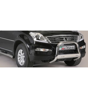 Rexton W 2013- Medium Bar inscripted EU - EC/MED/K/346/IX - Bullbar / Lightbar / Bumperbar - Verstralershop