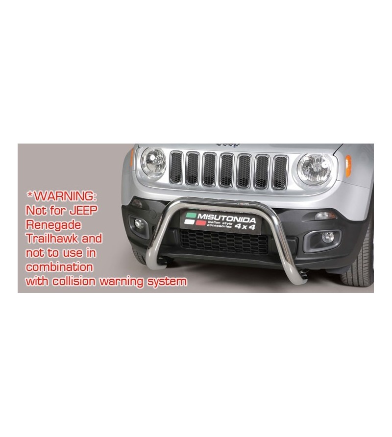 Renegade 2014- Super Bar EU - EC/SB/376/IX - Bullbar / Lightbar / Bumperbar - Verstralershop Renegade 2014- Super Bar EU - EC/SB/376/IX - Bullbar / Lightbar / Bumperbar - Verstralershop