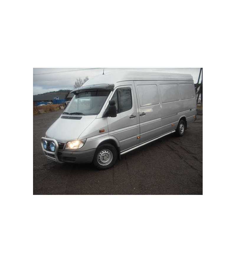 Zonneklep - Smoke - Mercedes - Sprinter - 1995-2006 Zonneklep - Smoke - Mercedes - Sprinter - 1995-2006