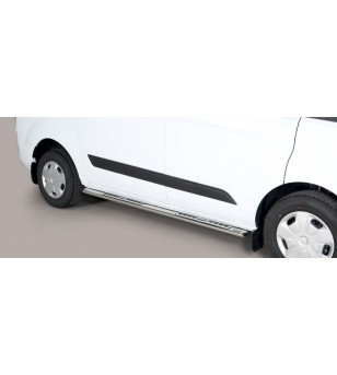 Ford Transit Custom L1 2018- Design Side Protection Oval - DSP/339/IX - Sidebar / Sidestep - Verstralershop