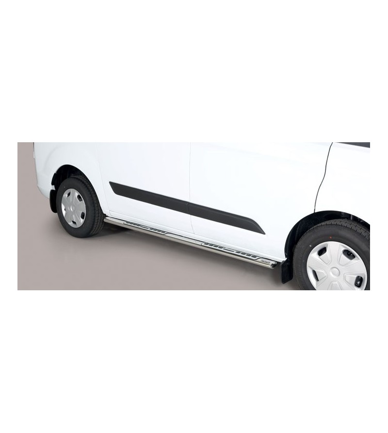 Ford Transit Custom L1 2018- Design Side Protection Oval - DSP/339/IX - Sidebar / Sidestep - Verstralershop