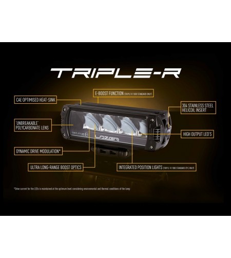 Grille kit - Lazer - Triple-R 750 - Set - Ford - Ranger - 2016-2018