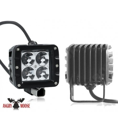 LED Lightbar - Angry Moose - Double 10 - 2 - 3.2" - 8.2cm - Spot