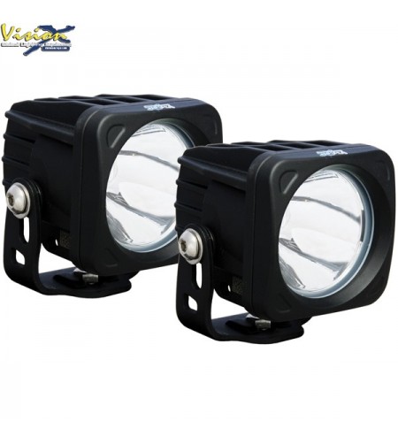 Vision-X Optimus Prime Black (set inklusive kablage 12-32V) - XIL-OP110KIT - Lights and Styling