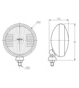 Fog Light - SIM - 3214 - 5'' - Fog