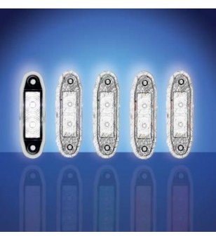 Boreman 4500 - LED Marker lamp White - 1001-4500-C - Lights and Styling