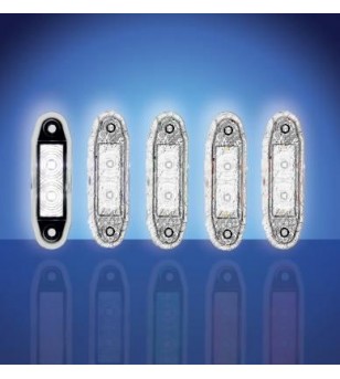 Boreman 4500 - LED-Markierungsleuchte Weiß - 1001-4500-C - Lights and Styling