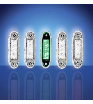 Boreman 4500 - LED-Markierungsleuchte Grün - 1001-4500-G - Lights and Styling