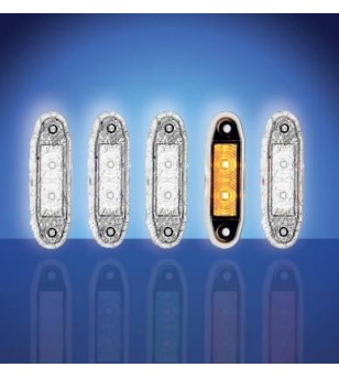 Boreman 4500 - LED Marker lamp Yellow - 1001-4500-A - Lights and Styling