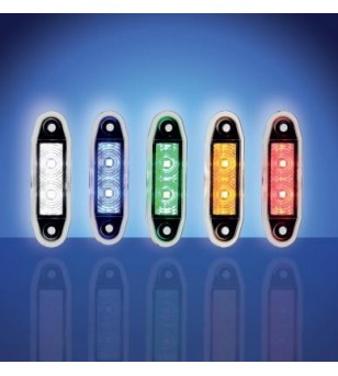 Boreman 4500 - LED-markeringslampa Blå - 1001-4500-B - Lights and Styling
