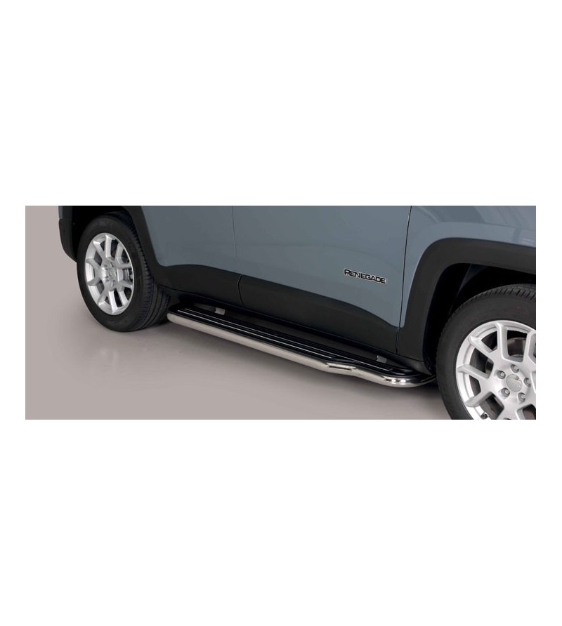 Renegade 18- Sidesteps Inox - P/376/IX - Lights and Styling