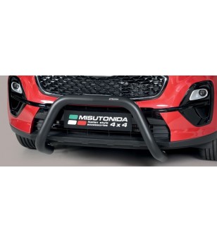 Sportage 18- EC Approved Super Bar Inox Black Powder Coated - EC/SB/403/PL - Bullbar / Lightbar / Bumperbar - Verstralershop