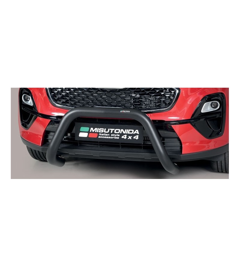 Sportage 18- EC Approved Super Bar Inox Black Powder Coated - EC/SB/403/PL - Bullbar / Lightbar / Bumperbar - Verstralershop