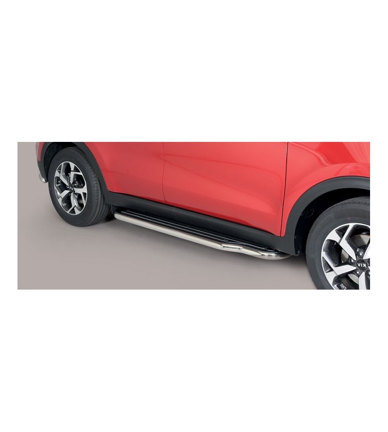 Sportage 18- Sidesteps Inox - P/403/IX - Lights and Styling