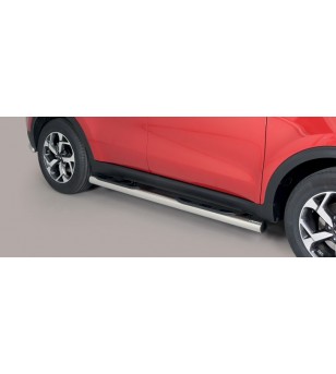 Sportage 18- Grand Pedana (Side Bars with steps) Inox - GP/403/IX - Sidebar / Sidestep - Verstralershop