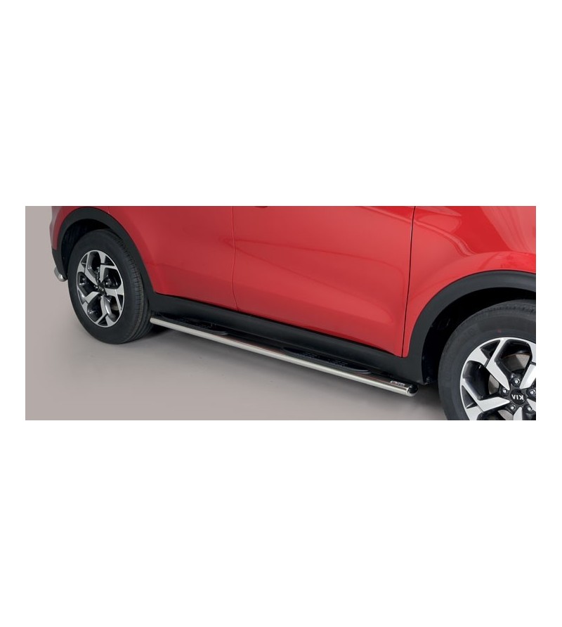 Sportage 18- Oval grand Pedana (Oval Side Bars with steps) Inox - GPO/403/IX - Sidebar / Sidestep - Verstralershop