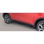 Sidebars - Misutonida - Grand Pedana - Oval - Zwart mat - Set - Kia - Sportage - 2018-2022 Sidebars - Misutonida - Grand Pedana - Oval - Zwart mat - Set - Kia - Sportage - 2018-2022
