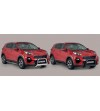 Sportage 18- Oval Design Side Protections Inox - DSP/403/IX - Lights and Styling
