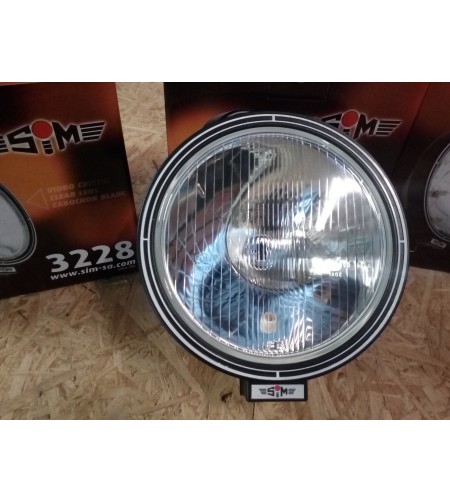 Fernscheinwerfer - SIM - 3228 - Full LED - 8.8" - 22.3cm - Positionslicht - Spot