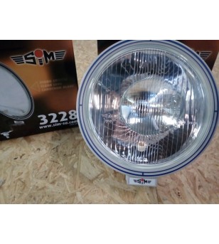 Verstraler - SIM - 3228 - Full LED - 9'' - matzilver - Positielicht - Spot