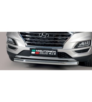 Tucson 18- Slash Bar Inox - SLF/391/IX - Bullbar / Lightbar / Bumperbar - Verstralershop