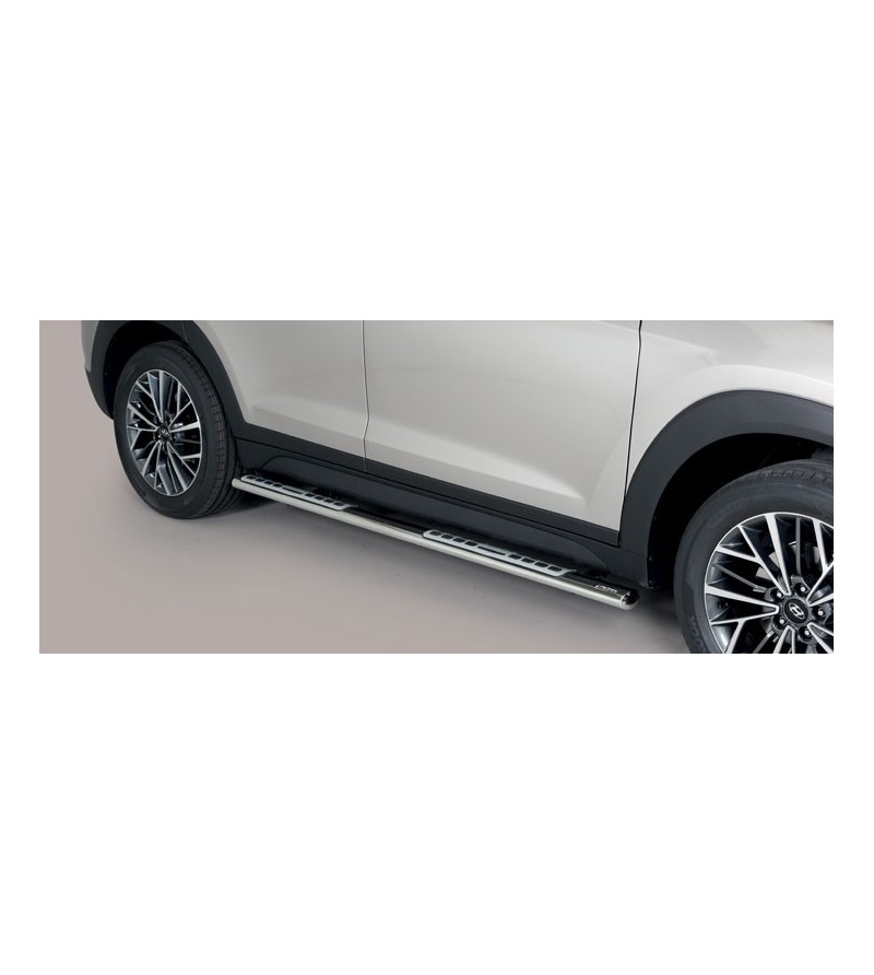 Tucson 18- Design Side Protections Inox - DSP/391/IX - Sidebar / Sidestep - Verstralershop