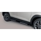 Sidebars - Misutonida - Design - Oval - Black matte - Hyundai - Tucson - 2018-2021