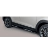 Tucson 18- Design Side Protections Inox Black Powder Coated - DSP/391/PL - Sidebar / Sidestep - Verstralershop