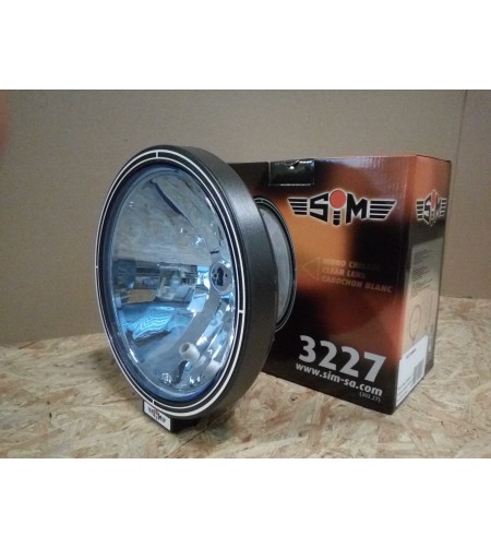 Extraljus - SIM - 3227 - Full LED - 8.8" - 22.3cm - Blå - Positionsljus - Driving 